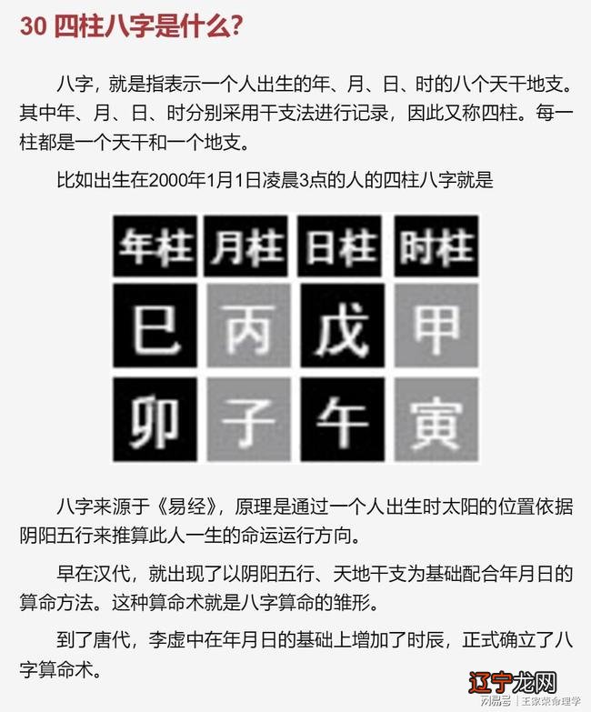风水堂:四柱八字分别代表什么亲属