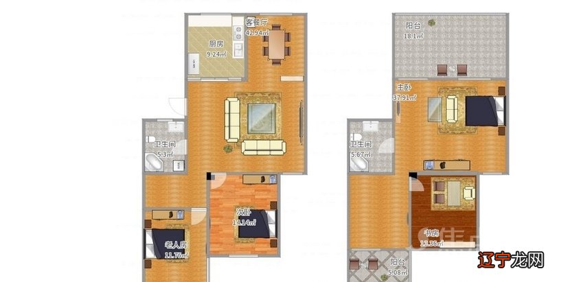 八卦九宫户型分析详解