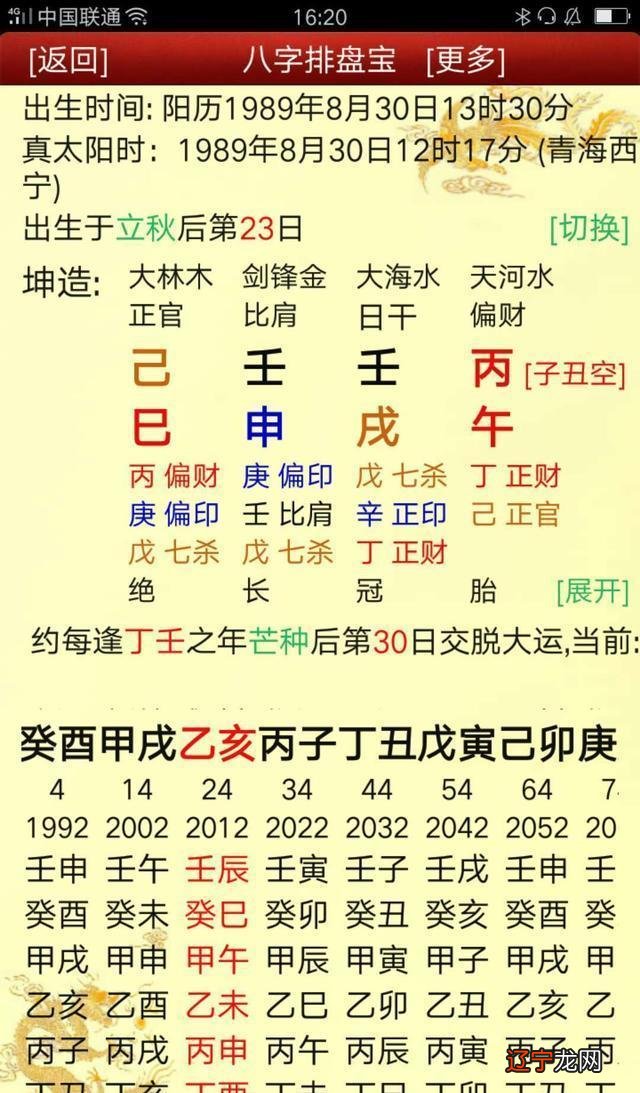 四柱八字论正官格，行政管理能力优异