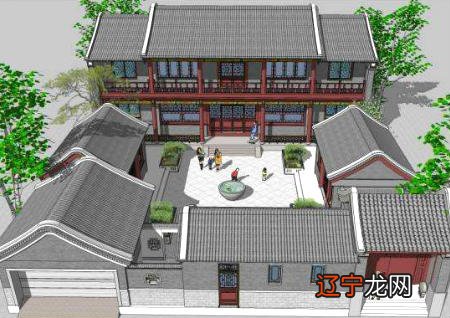 四合院设计在设计思路上是很讲究的，风水是四合院古建筑