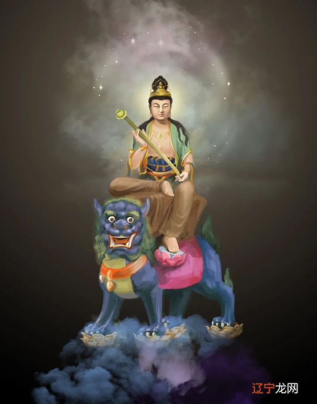 文殊菩萨像_五台山文殊菩诗词萨像_文殊童子像