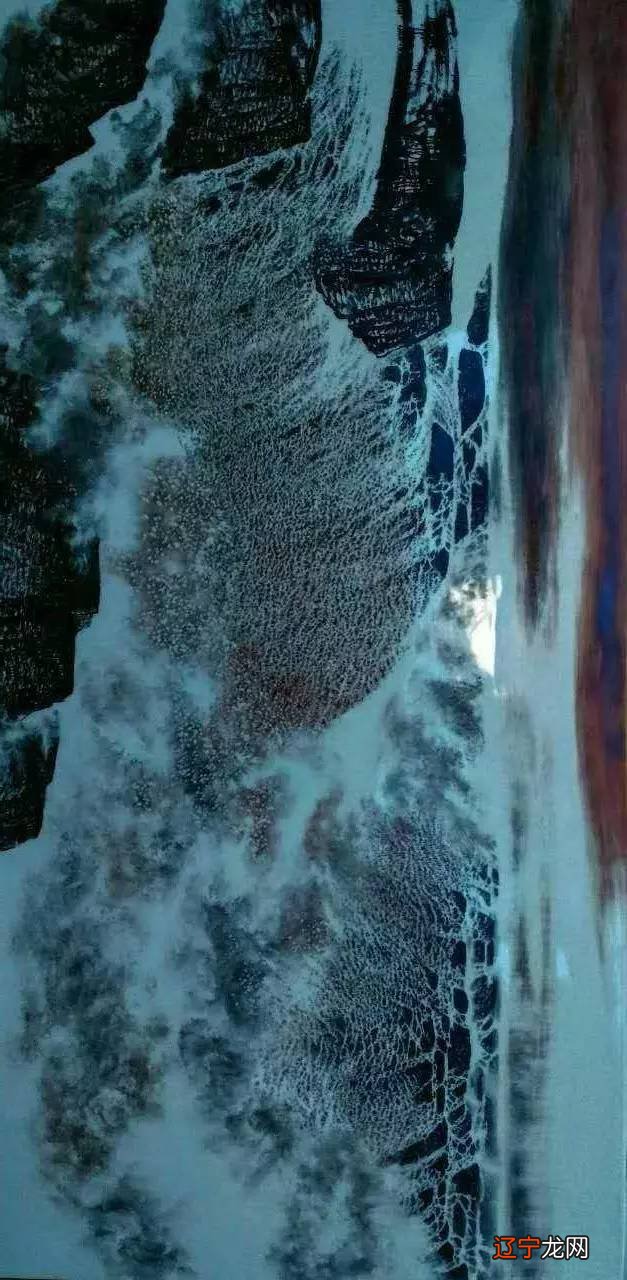 组图 雪山的呼唤--李金辉陶瓷山水绘画美学特色略论