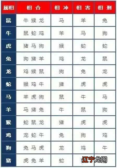 属龙的和什么属相最配,属相婚配和属相相克详解
