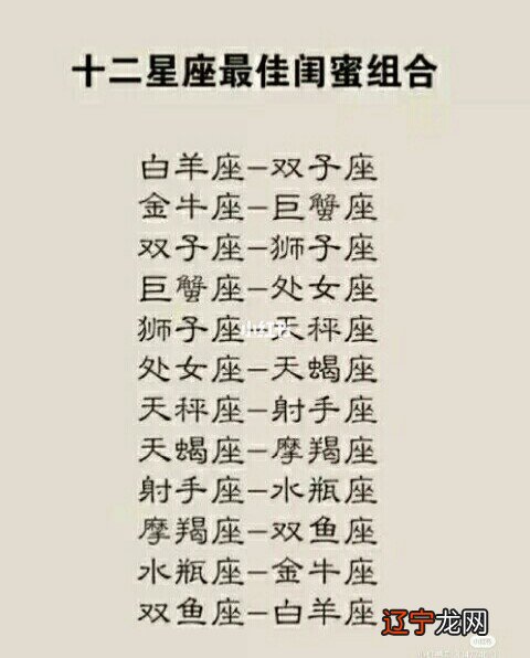 十二星座日期划分