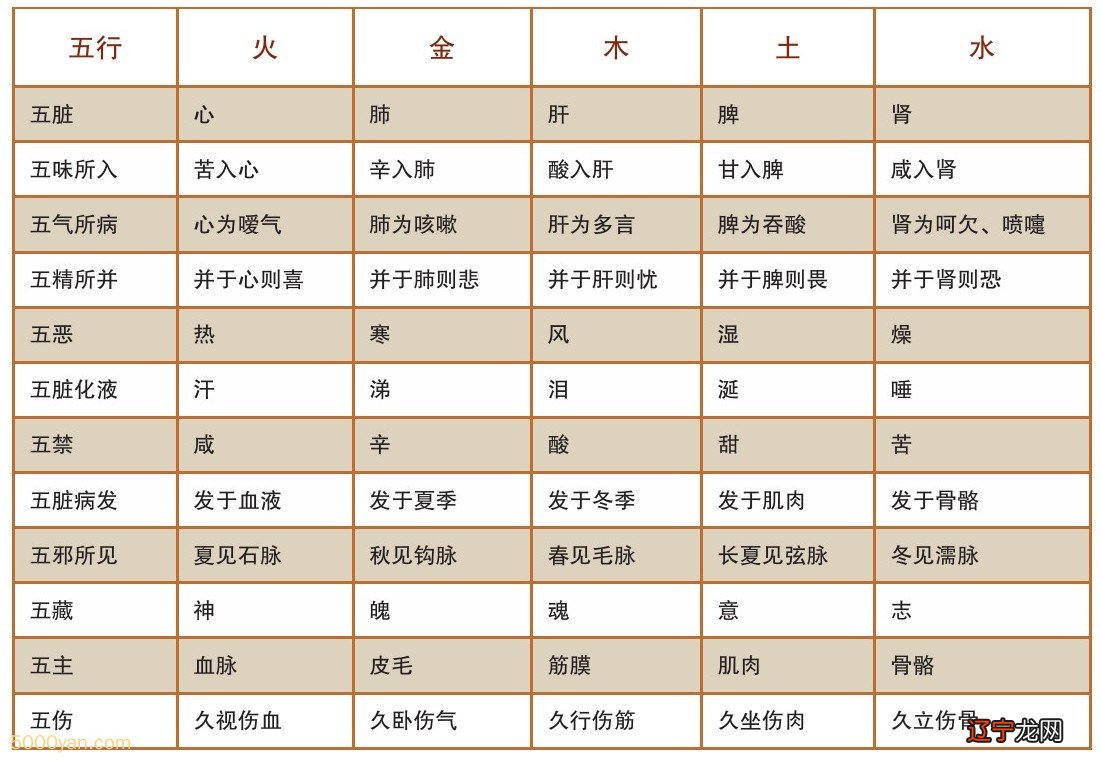 深藏在身体里的五行健康密码,缺哪个最致命?