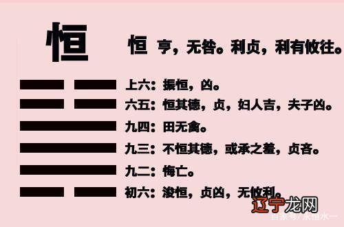 雷风恒卦如何占卜预测出个人的学业事业运势吉凶