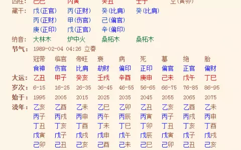 四柱八字解析，四柱八字命理详解