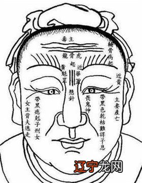 面相术可通过现察人的五官和部位,预示人的富贵贫贱