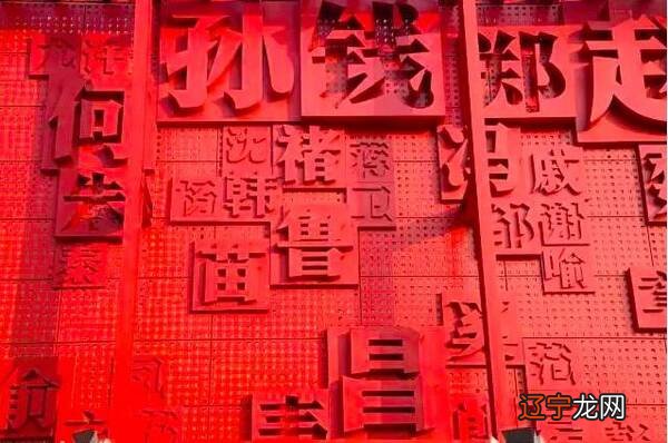 姓氏,是我们每个人一生中最重要的身份符号