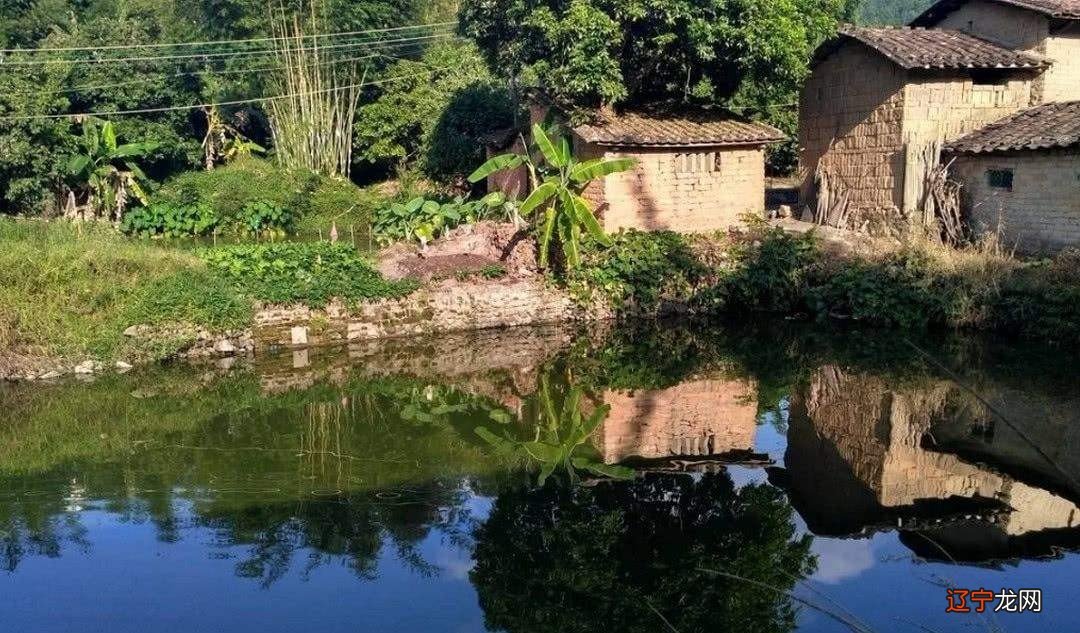 这是有水门前,原来是有靠山就能财源滚滚啊!