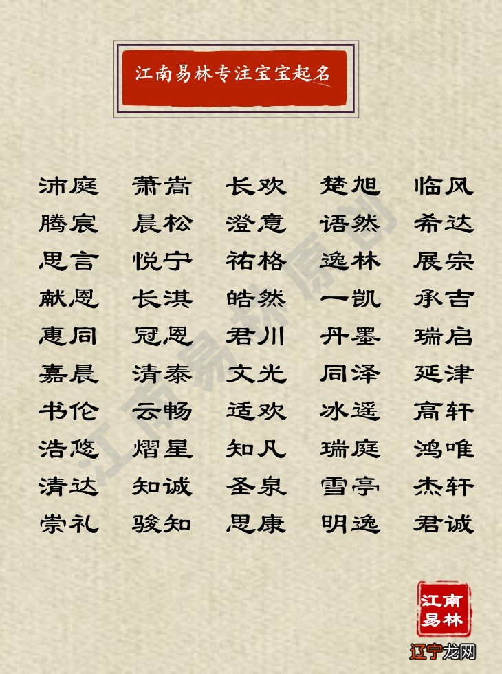 2015年羊年男孩取名方法表现男宝宝强壮的体魄