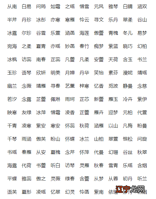 宝宝生辰八字如何给女宝宝取一个好名字:取自诗词中的名字