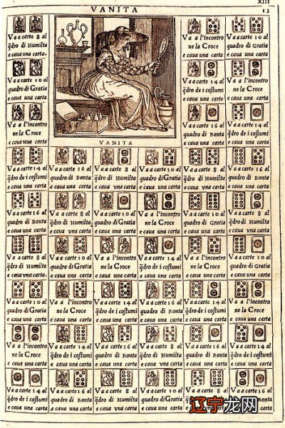 文艺复兴时期的纸牌占卜(图片来源于作者博客)
