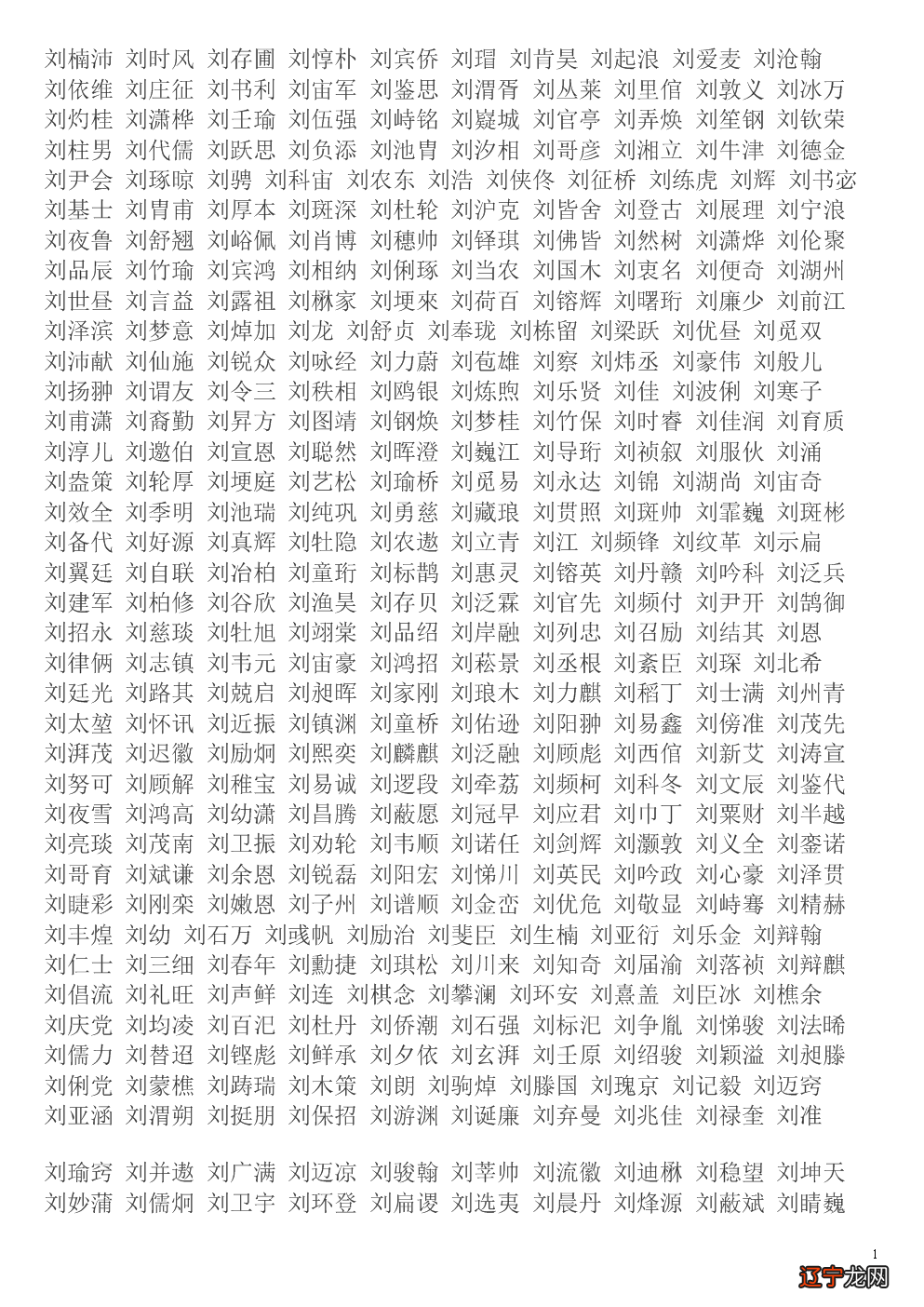 2020年最新取名字大全女孩常见偏旁部首名称与名字的寓意