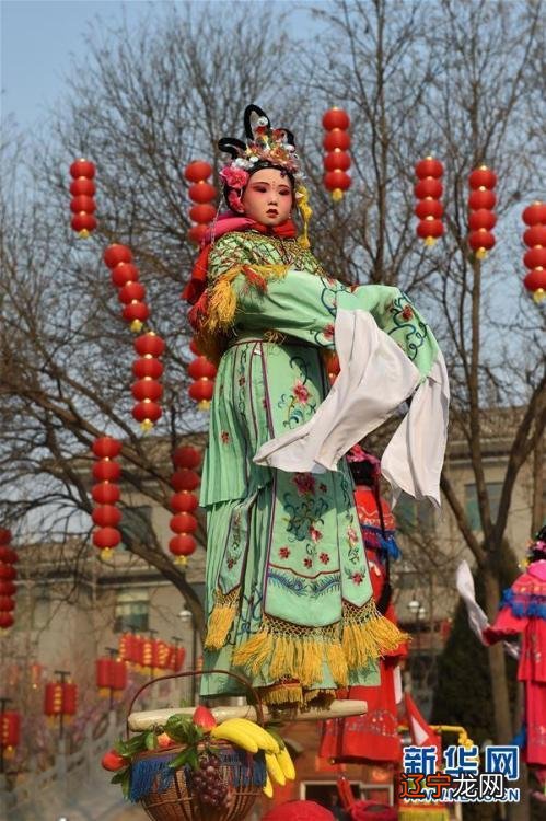 组图 2019山西文化旅游中国年2019中国大同古都灯会