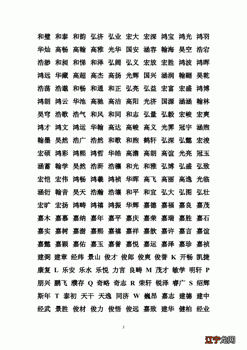 不妨为男生起一个清冷又儒雅的名字是什么？