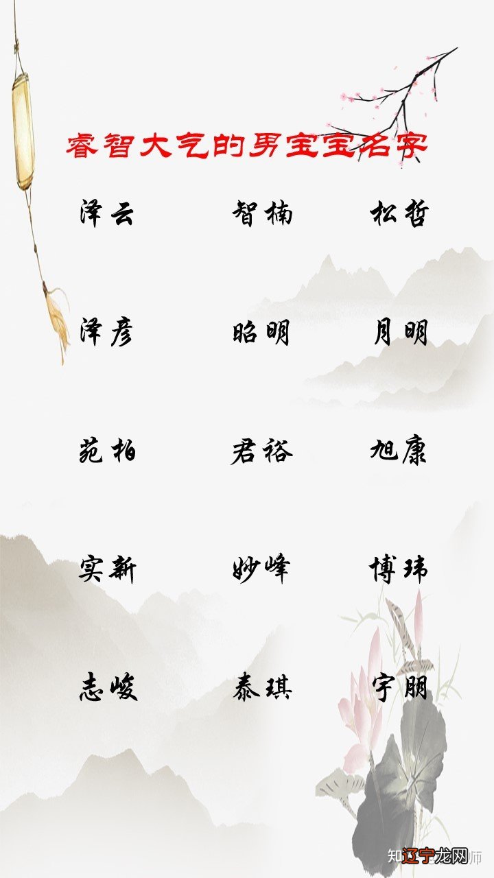 有所名字就有着很重要的作用,你知道吗?