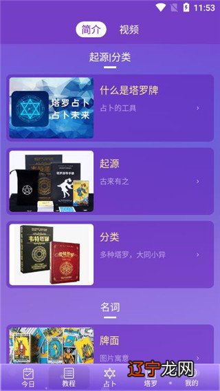 塔罗日记,记录你每天的塔罗牌牌背主题可供选择