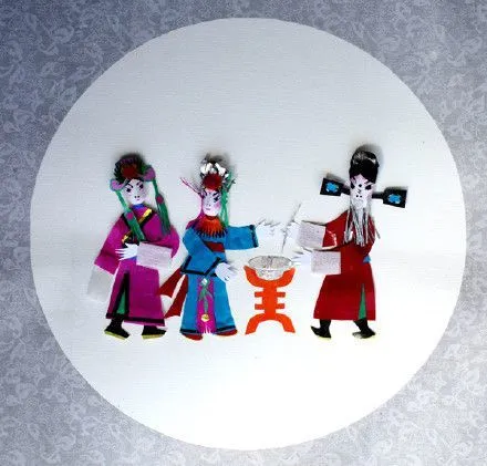 组图 中国民间图案人民群众创作的用以和艺术才能