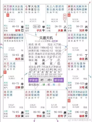 组图 免费斗数双人合盘,看看什么时候能结婚?
