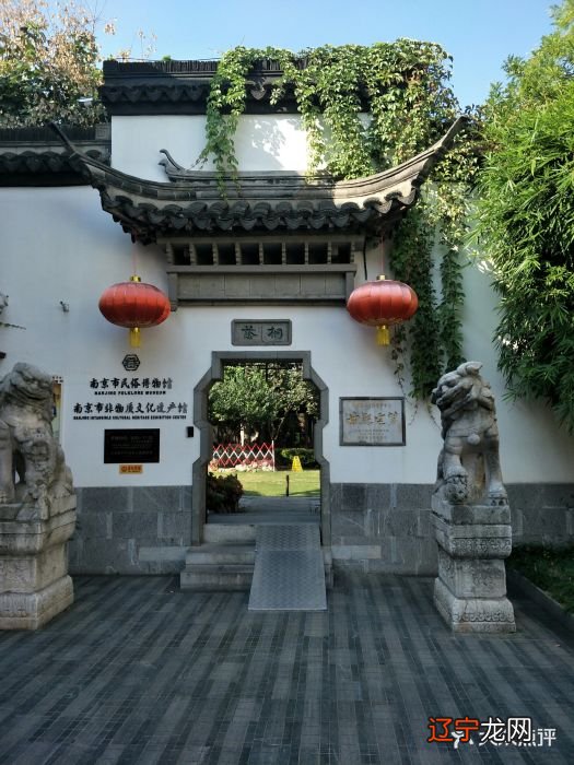 南京甘熙故居的布局和布局典雅的见证和缩影