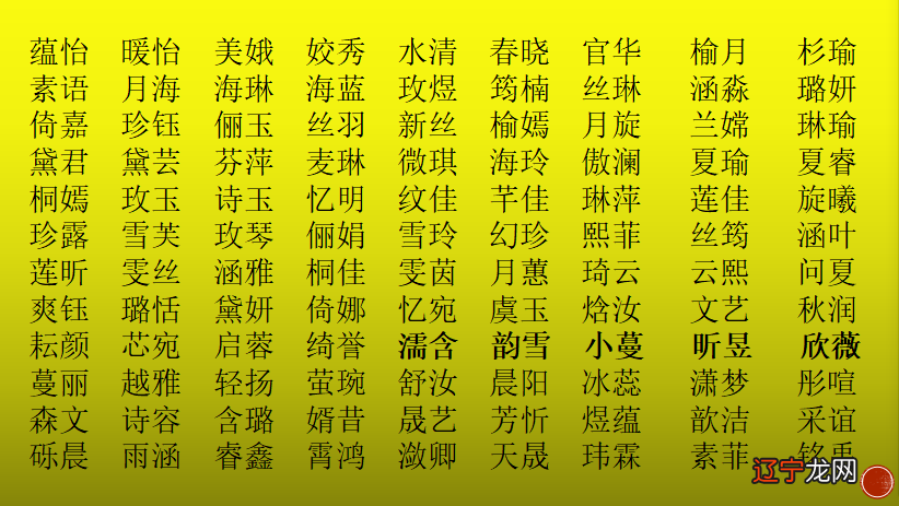 想要取一个独特的名字最简单直接的方法,有哪些
