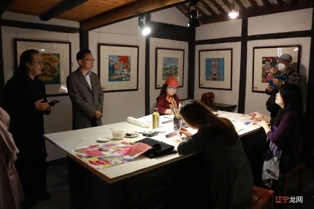 “文香罗店美丽乡约——罗店民俗画画展”举行