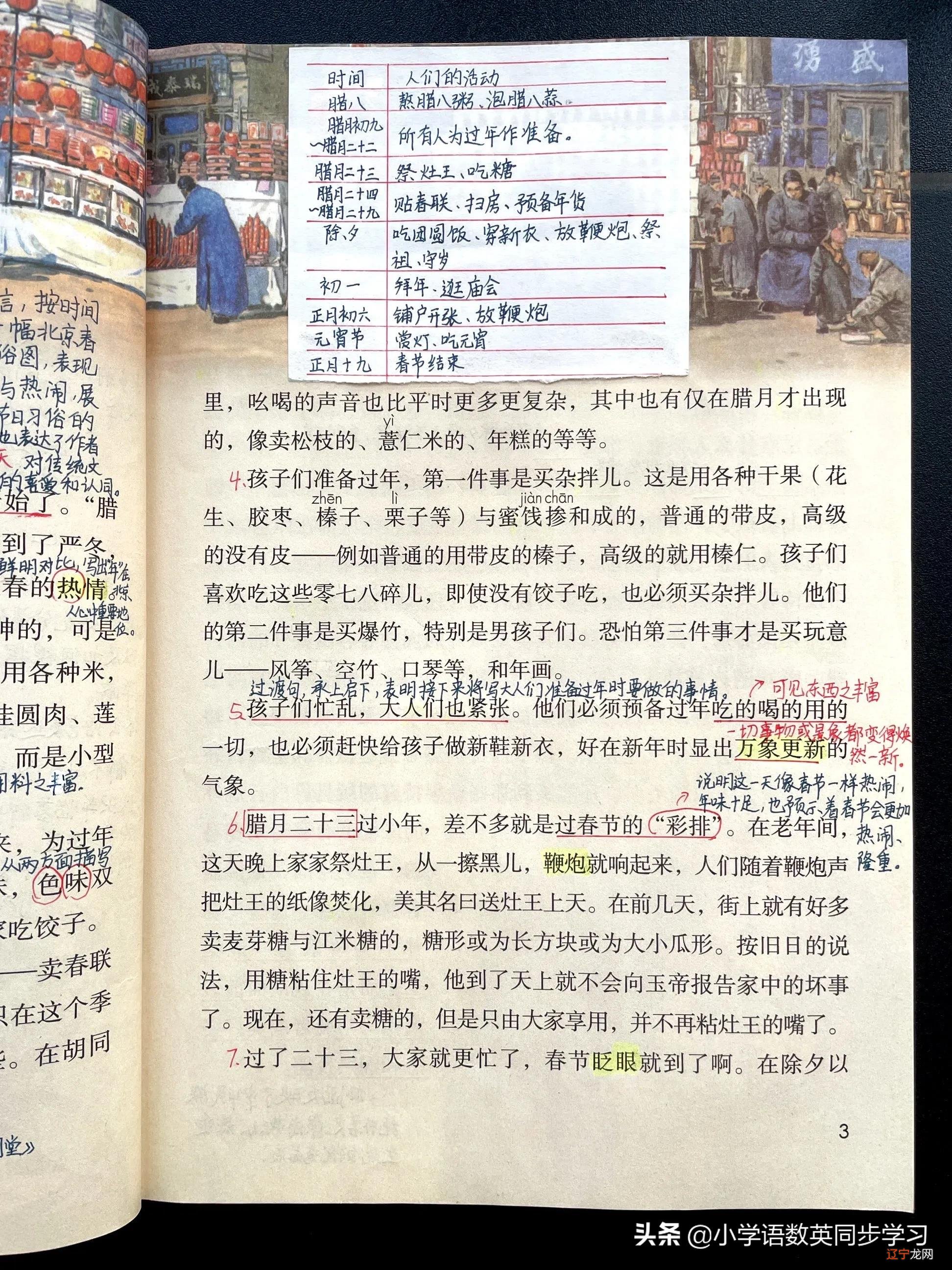 图 ?课文笔记?学习指导的学习目标
