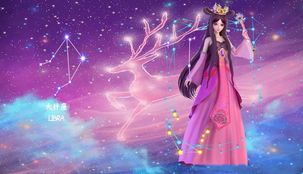 叶罗丽的十二星座人物代表图,你是哪一种?