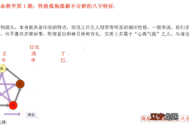 风水堂:八字中所代表的意义!