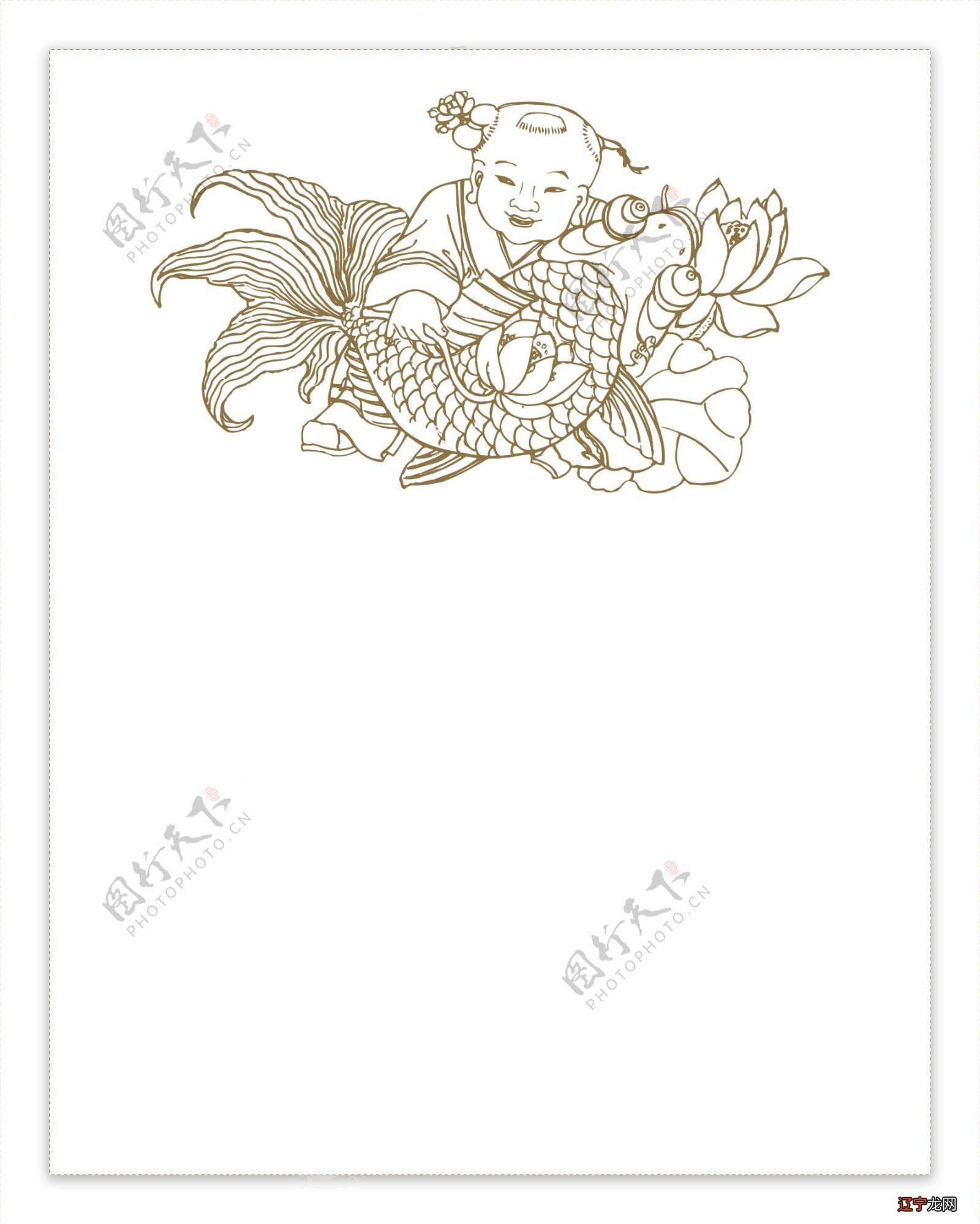 传统年画素材图片