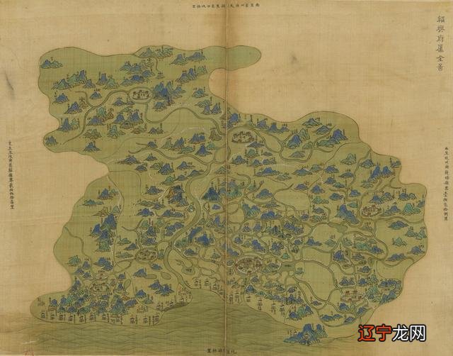 浙江全图：共含青绿山水地图88幅，画心尺寸：37.2X48