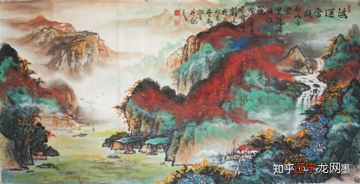 一下中国风水画的魅力所在，北京无极堂推荐