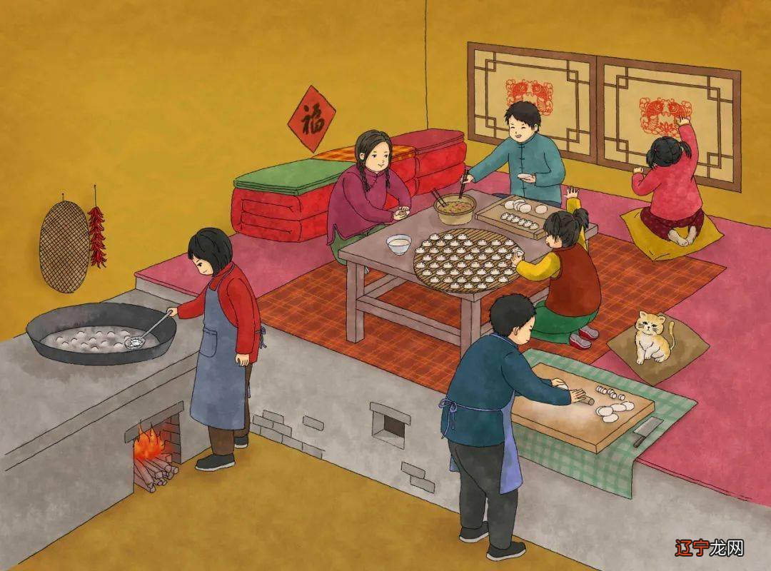 图 东北春节民俗:除夕、除夕、饭前拜祖