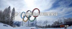 第十七届冬奥会在哪里举行