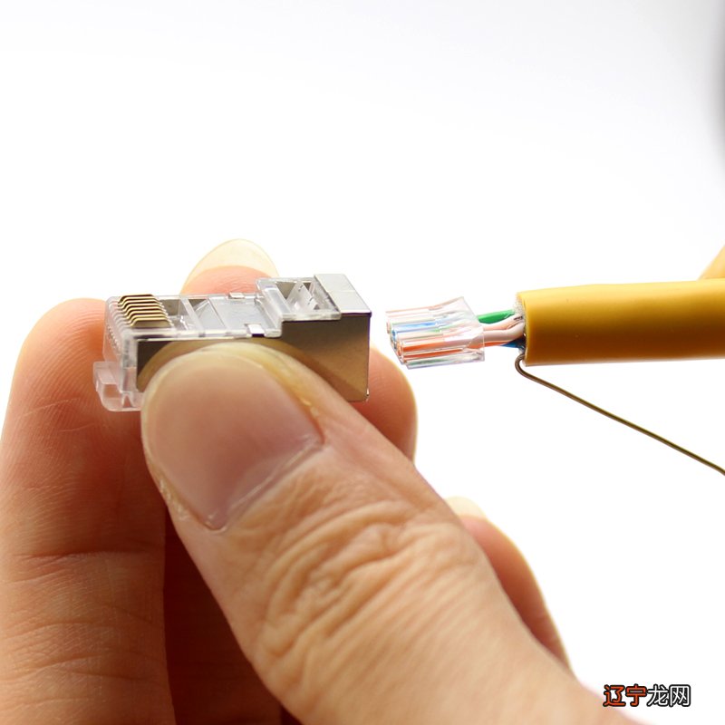 网线水晶头的制作_网线排线顺序_网线水晶头排线