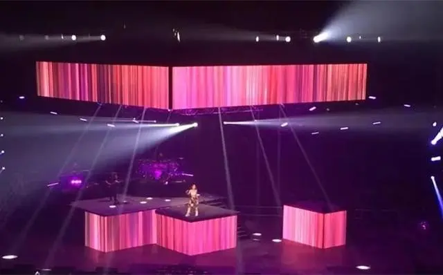 维世科技丨可折叠LED超薄显示屏,赋予舞美市场更多活力