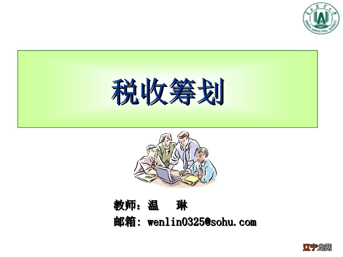 跨国经营与国际税收筹划