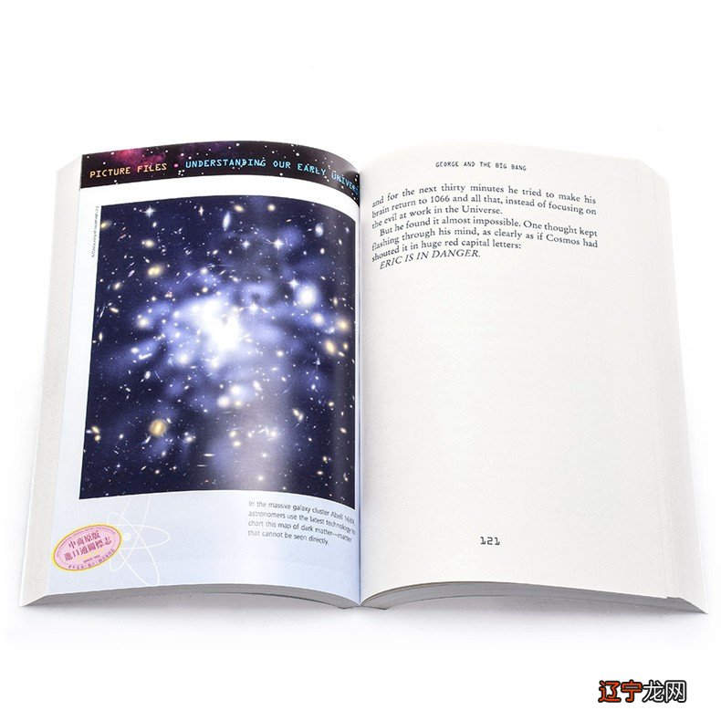 预售 Stephen Hawking史蒂芬霍金 乔治的宇宙秘密钥匙6册 英文原版