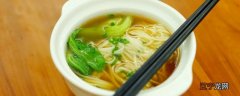 阳春面的做法